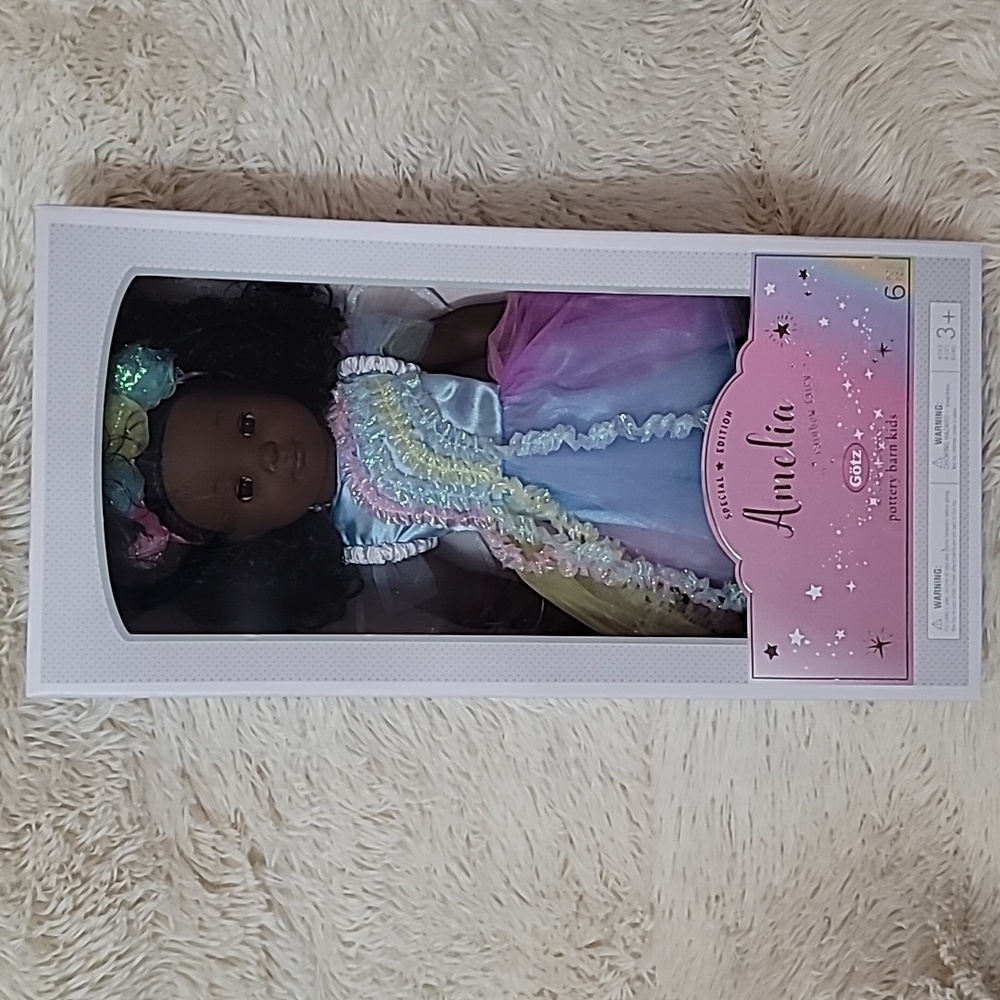 Rainbow Fairy ,Götz ,Doll, Fairy Set, Pottery Barn Kids, whimsical